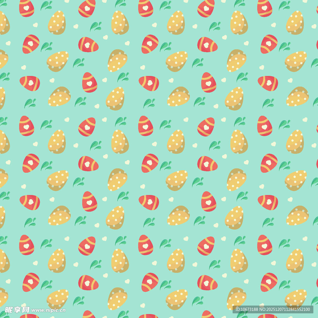 清新水果花卉图案背景