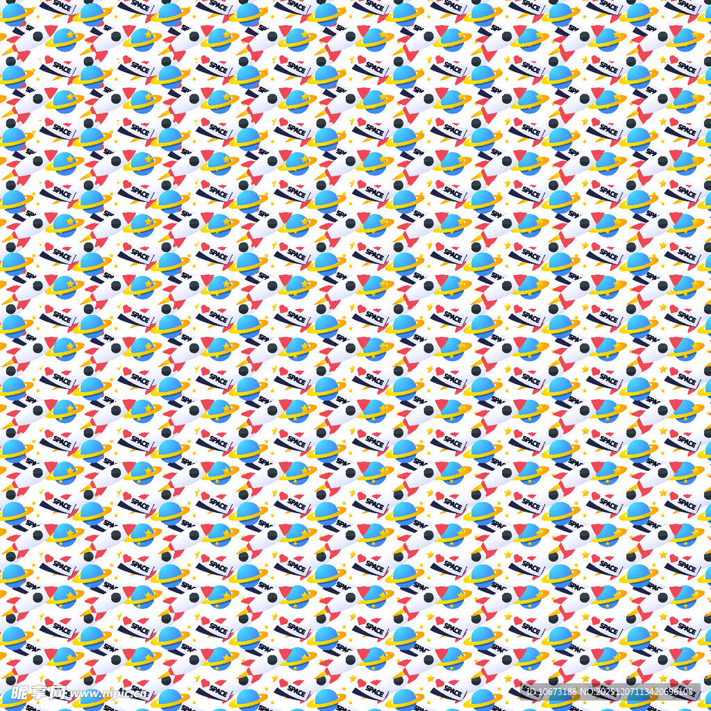 多彩碎花图案背景纹理