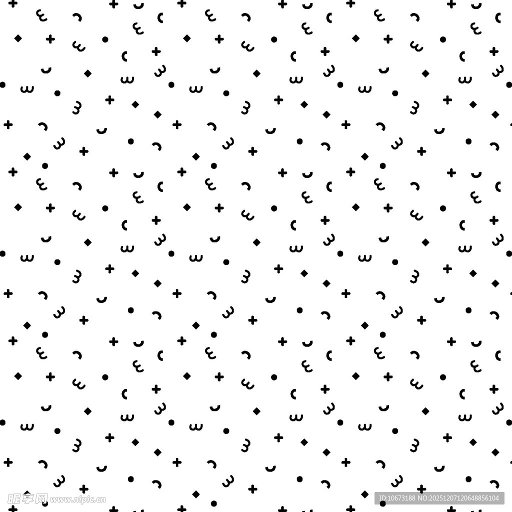 黑白点状简约纹理背景