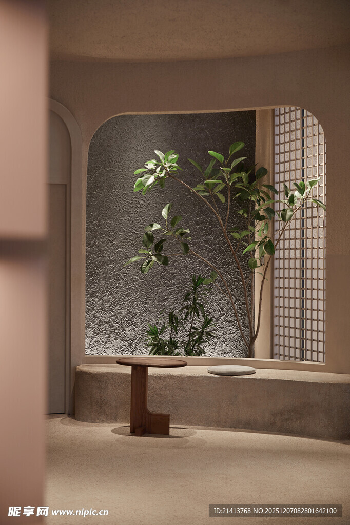 室内绿植景观简约雅致