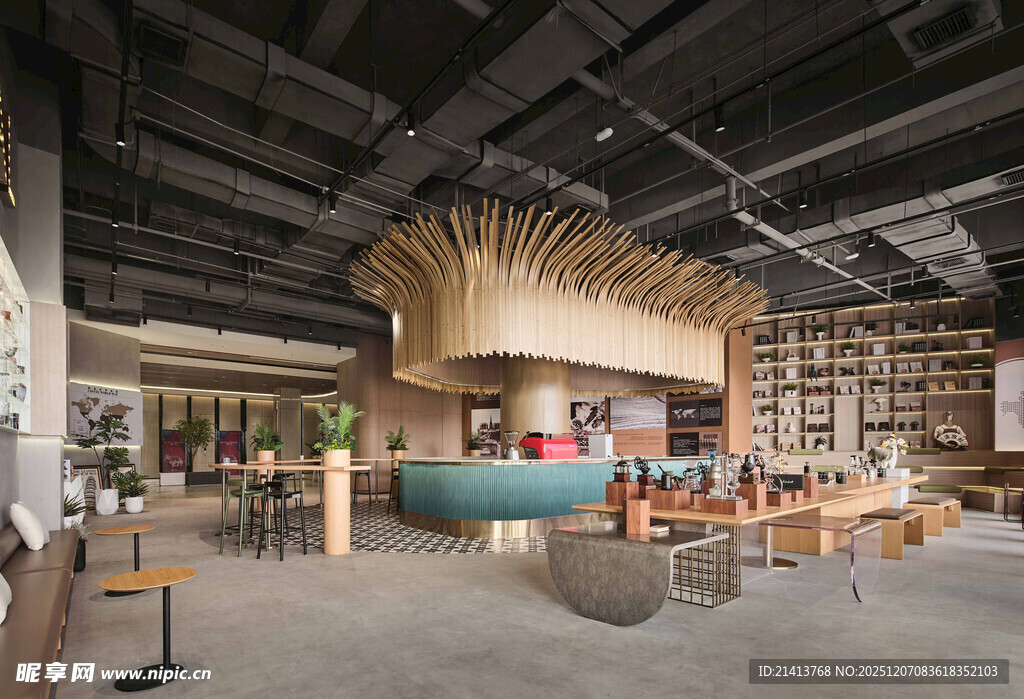 休闲空间阅读区