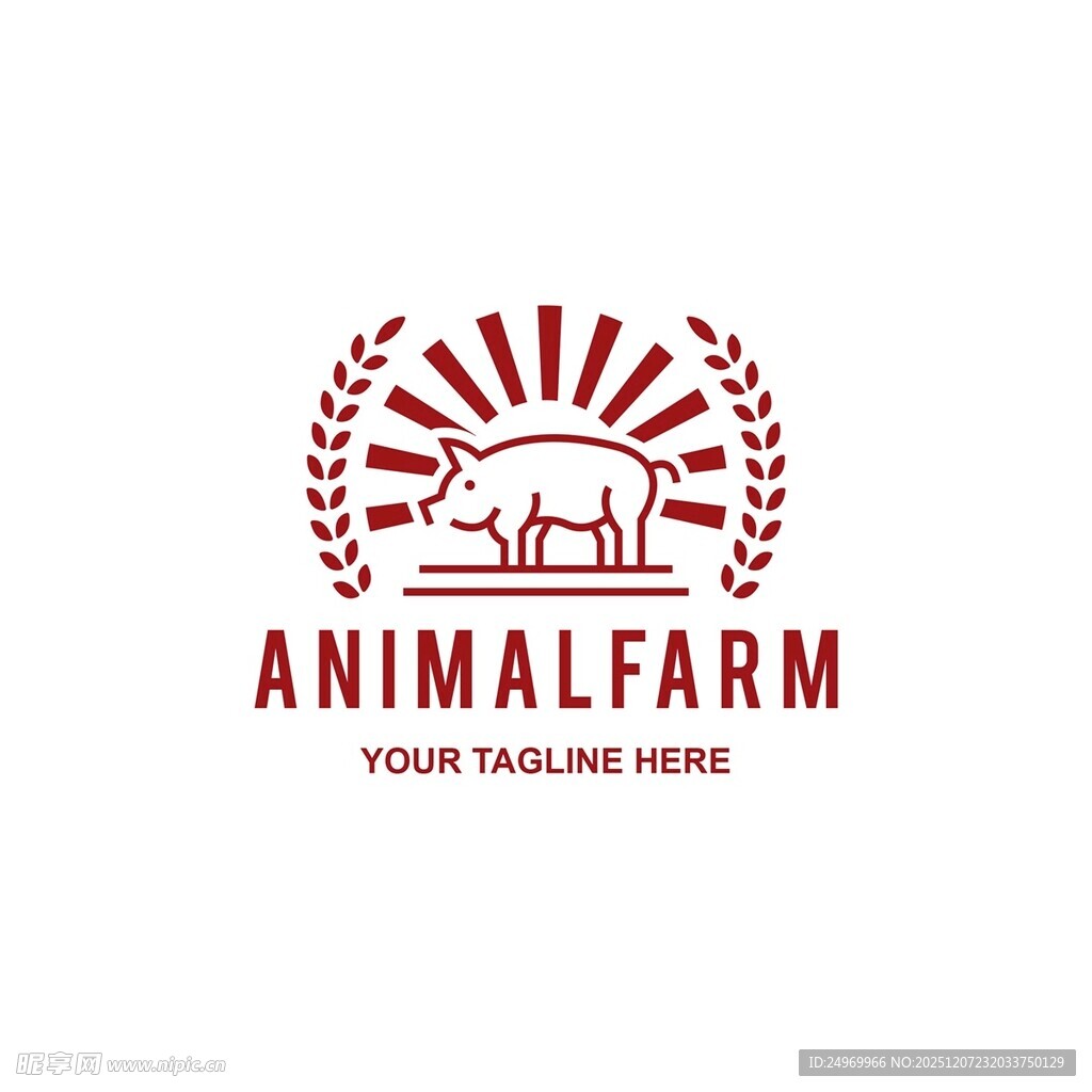 动物农场标志设计