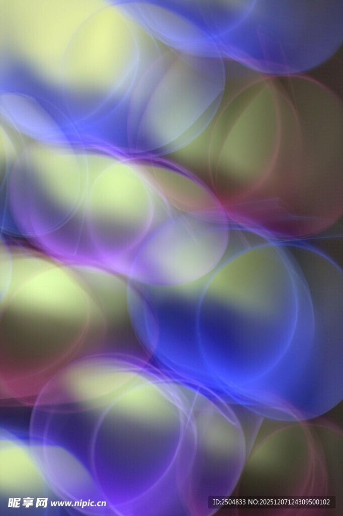 梦幻炫彩光影抽象背景图
