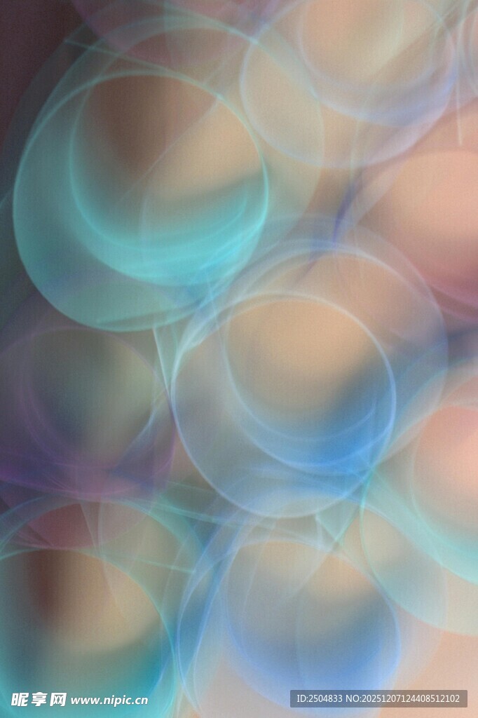 梦幻蓝紫 变光晕背景