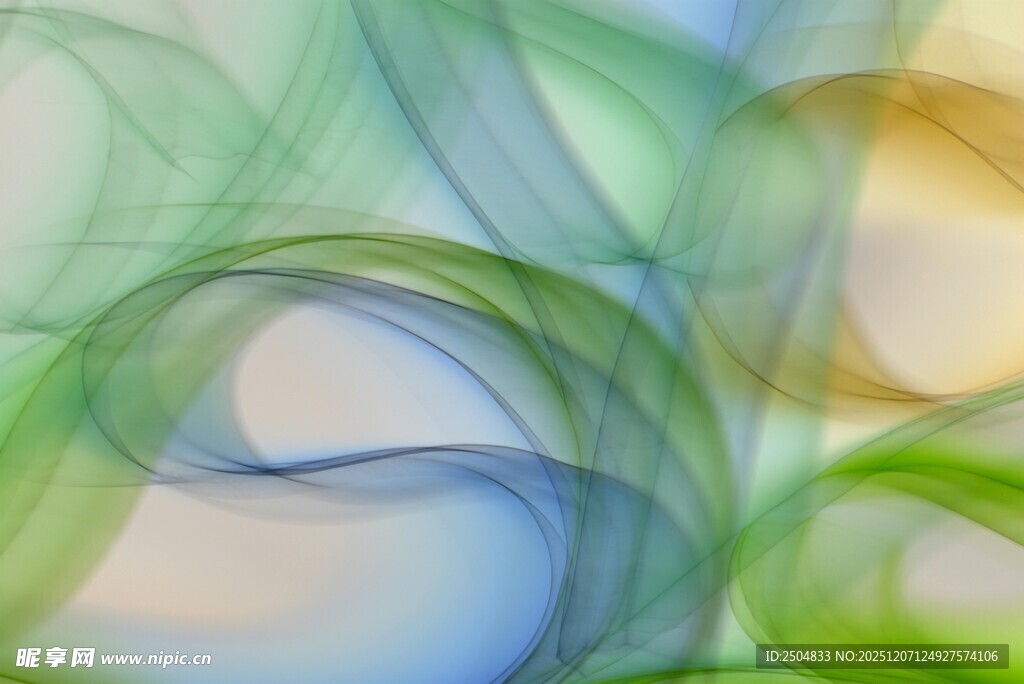 梦幻色彩流动抽象背景图