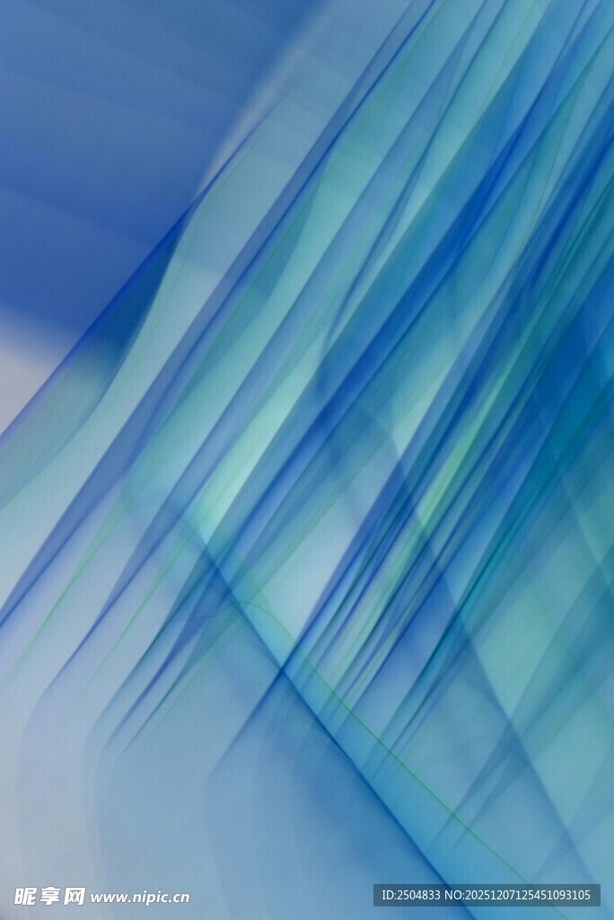 梦幻蓝调抽象线条背景