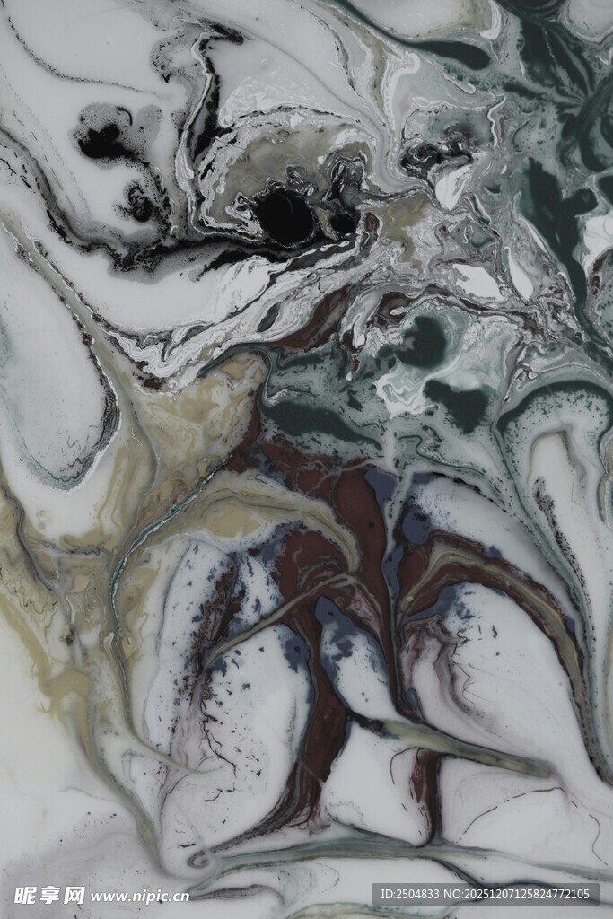 抽象水墨艺术画作