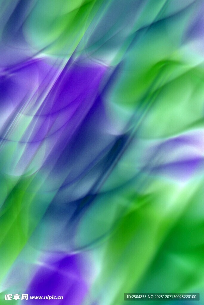 梦幻紫绿抽象动感背景图