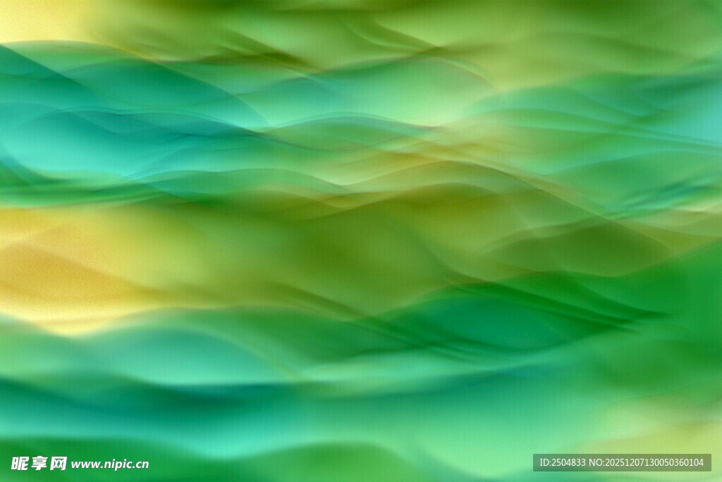 梦幻 变绿黄抽象背景图