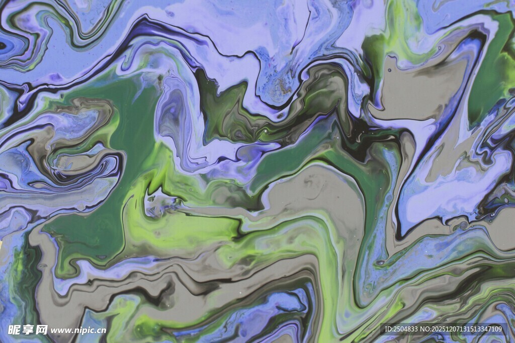 抽象流体艺术图案