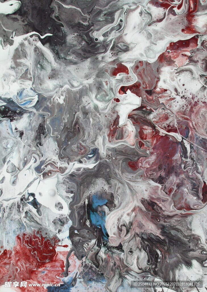 抽象艺术风格的多彩纹理画面