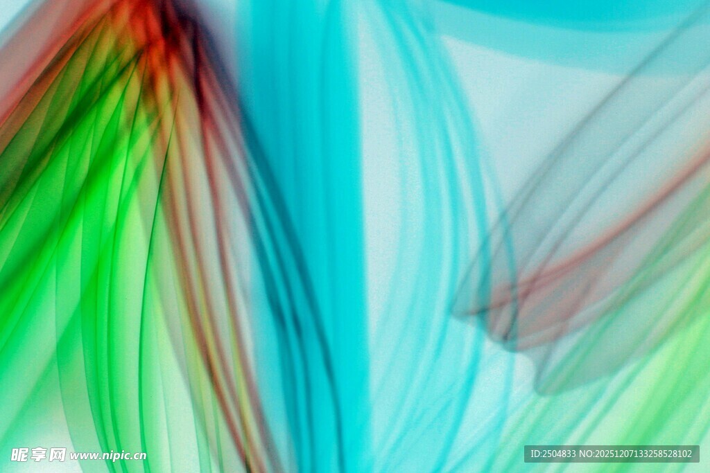 梦幻色彩流动抽象背景图