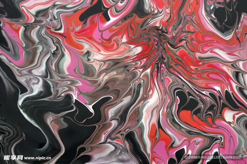 抽象流体艺术图案