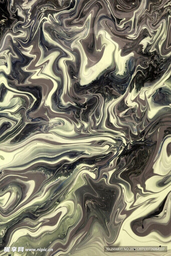 抽象流体纹理艺术图案
