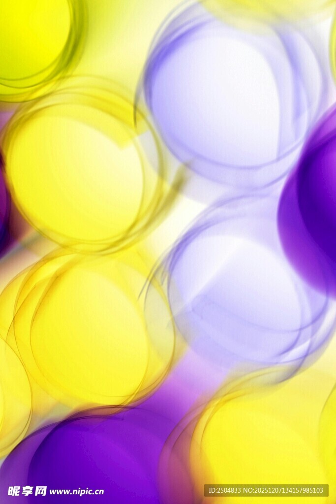 多彩梦幻泡泡背景图