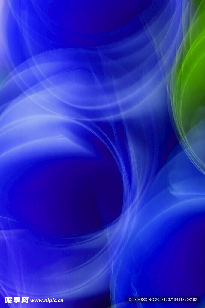 梦幻蓝绿 变抽象背景图