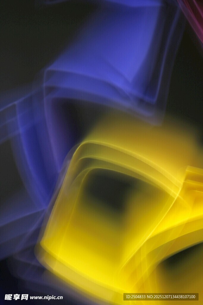 炫彩动感光影抽象图案