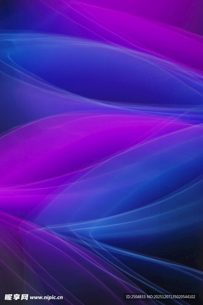 梦幻 变色彩抽象背景图