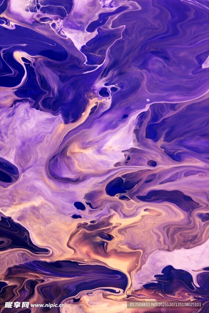 梦幻流体艺术纹理图案