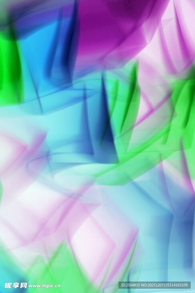 多彩抽象动感线条背景