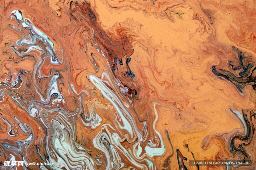 抽象艺术流体纹理图案