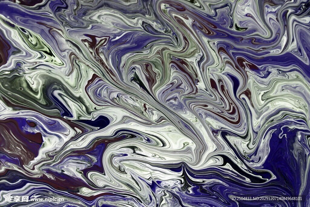 抽象流体艺术图案