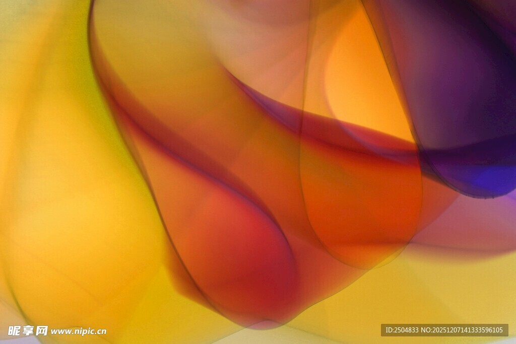 梦幻色彩抽象流体图案