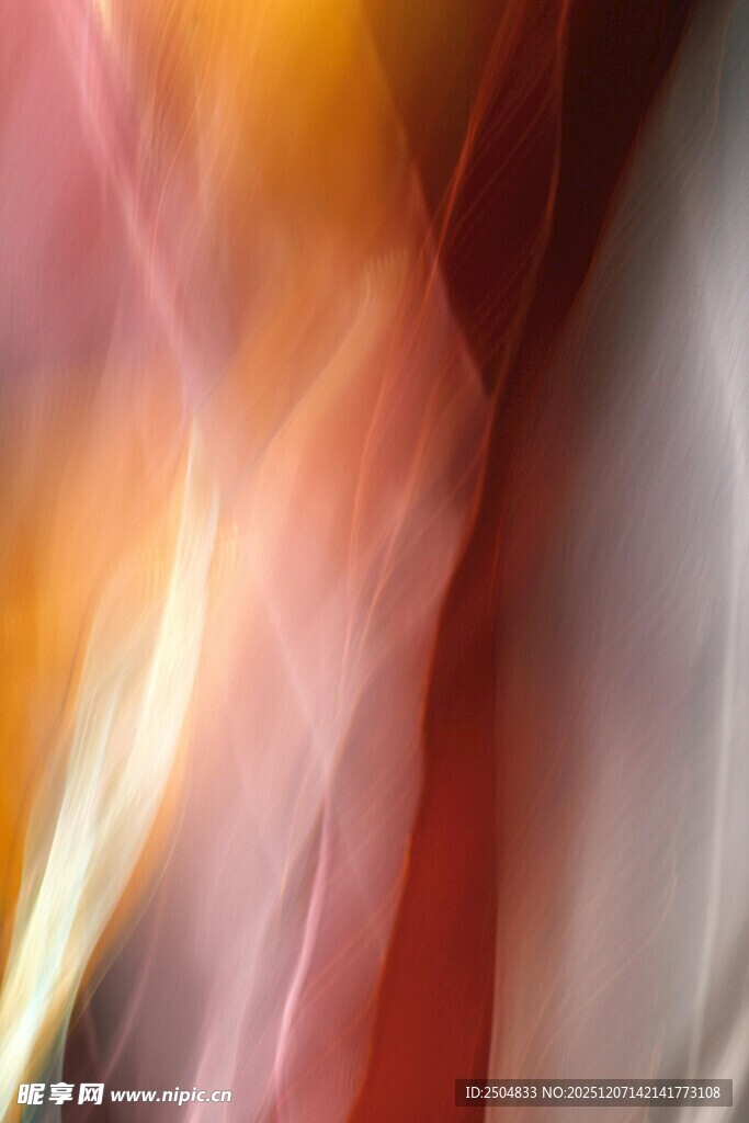 梦幻炫彩抽象光影画面