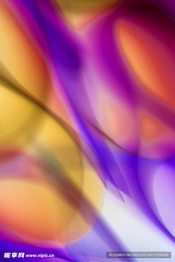 梦幻色彩抽象动感图案