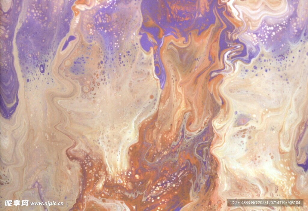 梦幻流体艺术画作