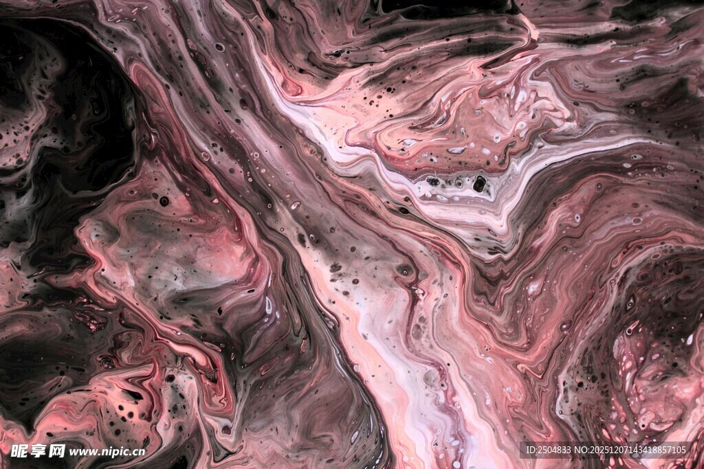 梦幻粉色大理石纹理图案