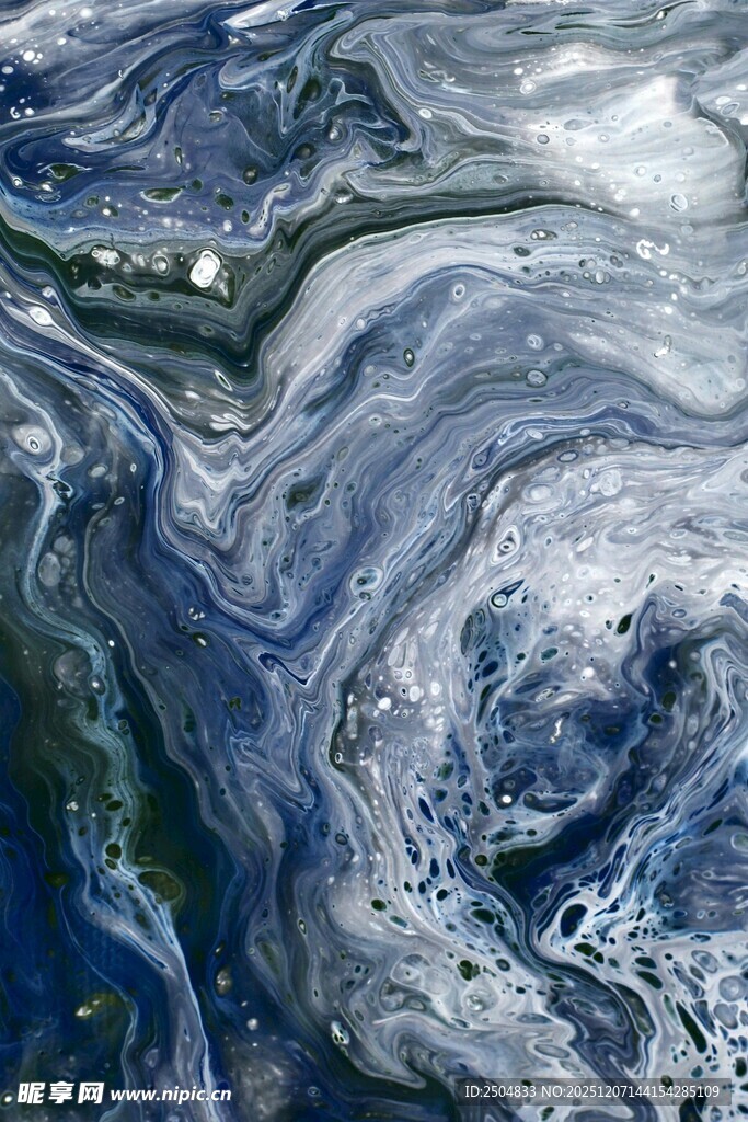 梦幻流体纹理图案