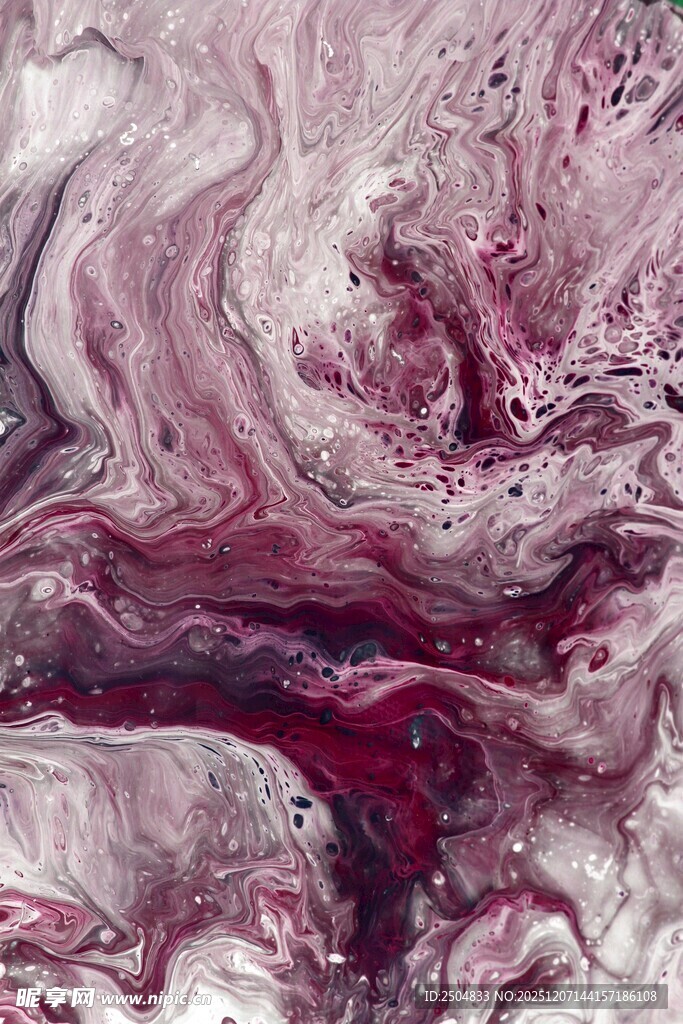 梦幻紫色流体艺术纹理