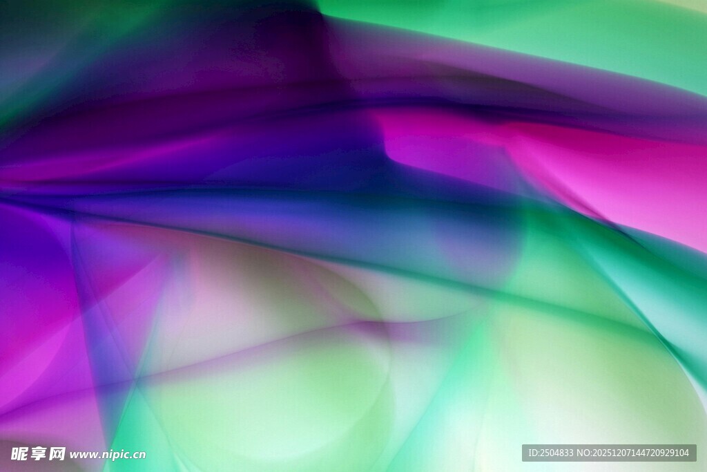 梦幻多彩抽象流体图案