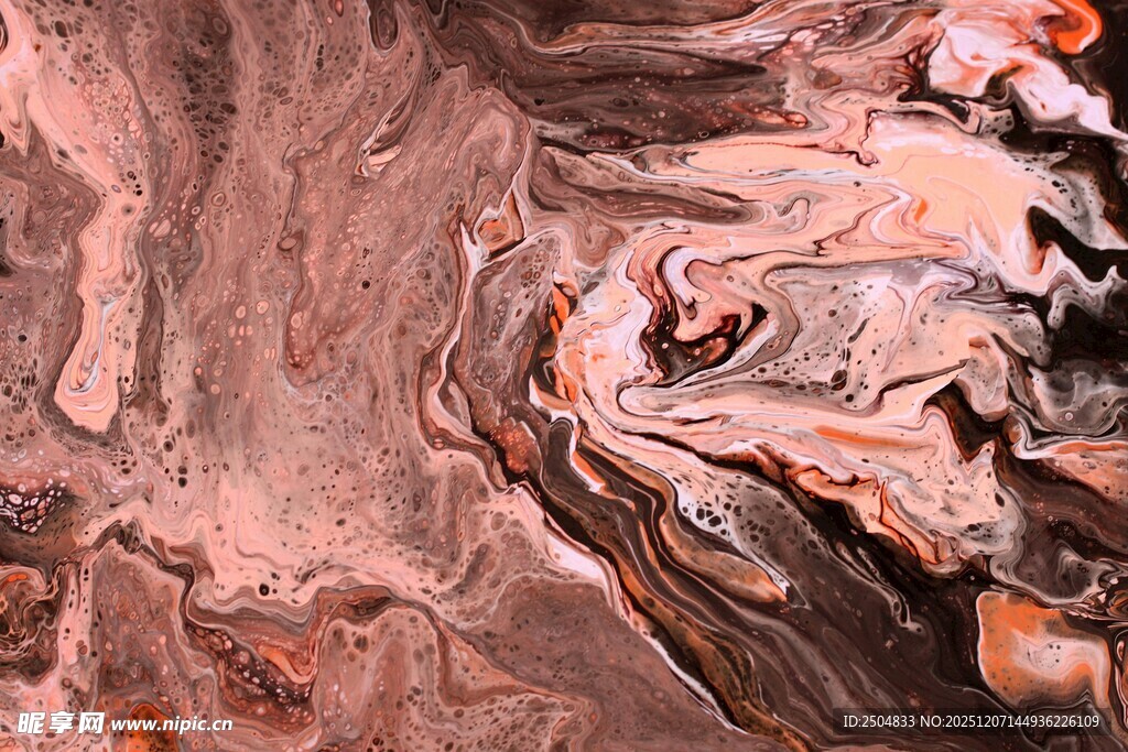 巧克力酱纹理特写