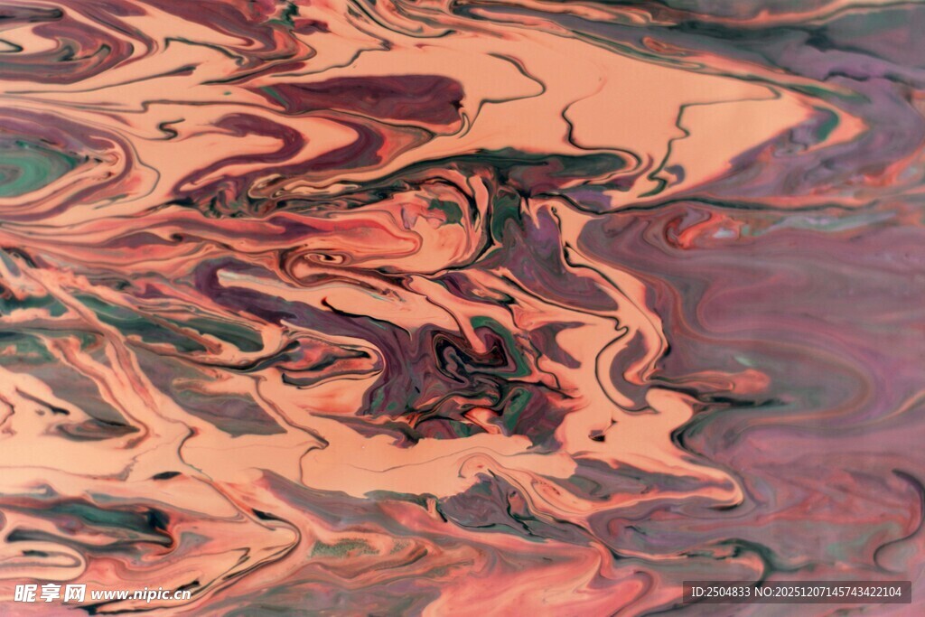 抽象流体艺术纹理图案