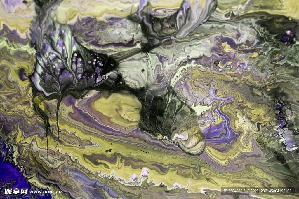 抽象流体艺术纹理图案