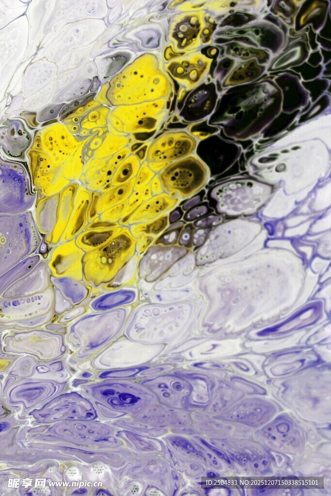 抽象色彩艺术画作