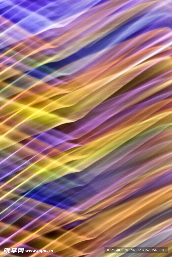 绚丽多彩线条抽象背景图