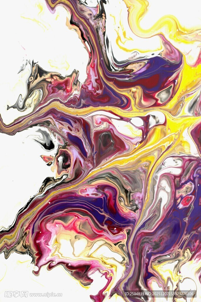 抽象流体艺术图案