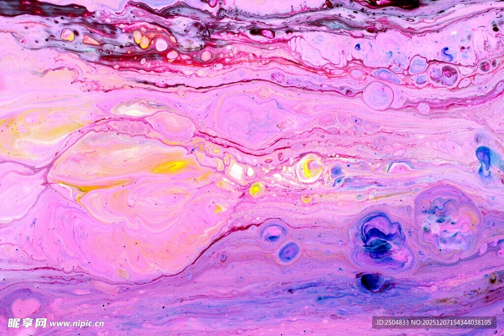 梦幻色彩流体艺术纹理