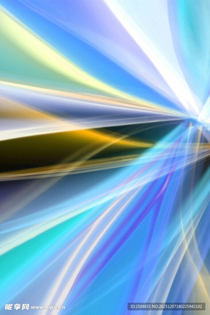 绚丽动感光线抽象背景图