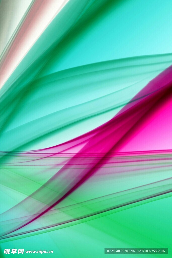 梦幻色彩流动线条背景