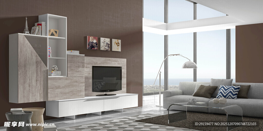 现代简约风格客厅一角