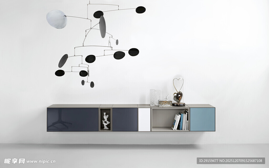 现代简约风格客厅储物柜