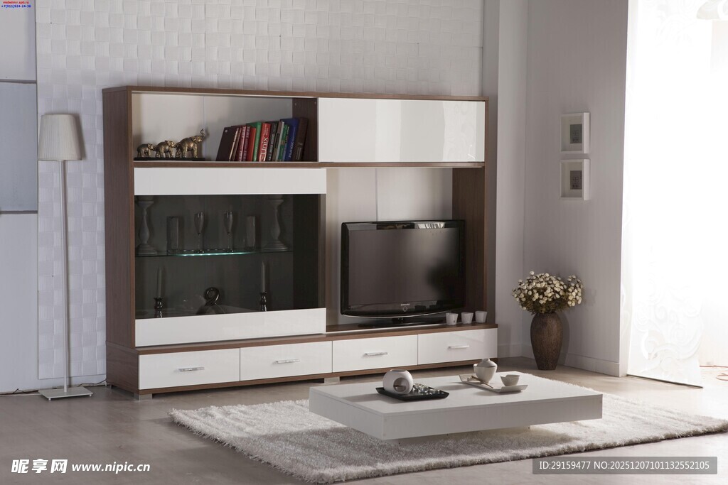 现代简约风格客厅电视柜