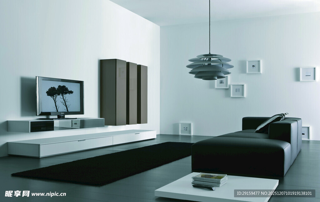 现代简约风格客厅室内设计