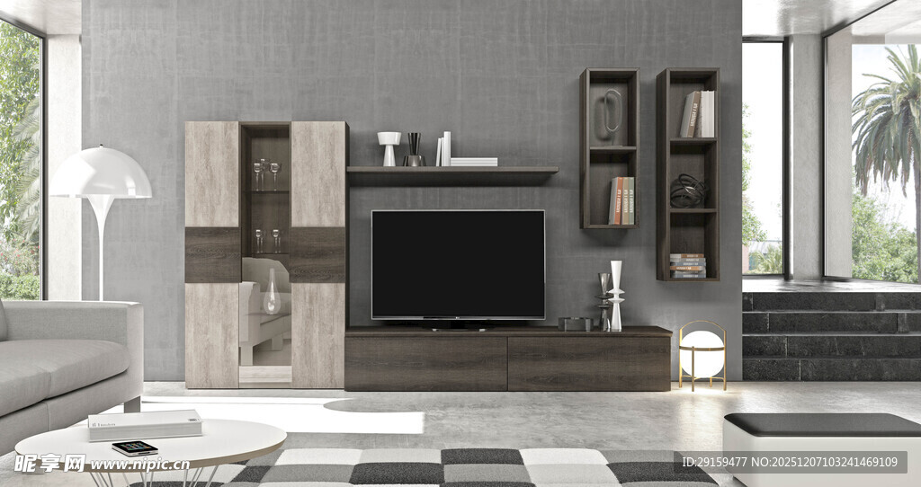 现代简约风格客厅一角