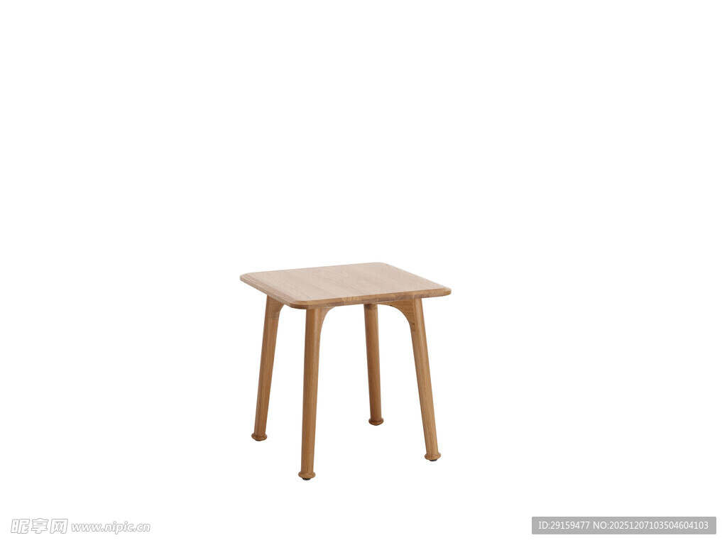 简约木质小方桌