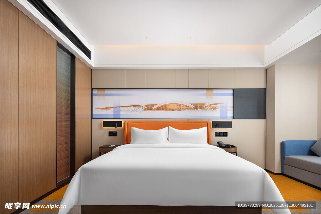 现代简约风格酒店客房